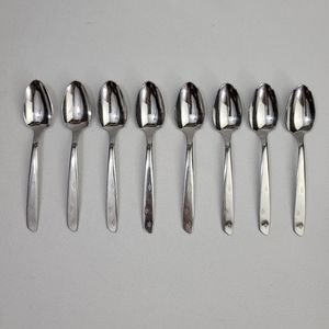 (8) NIGHT SKY Superior Stainless Grapefruit Spoons